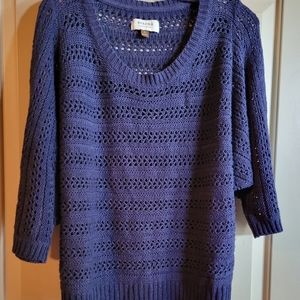 Sonoma Navy blue sweater